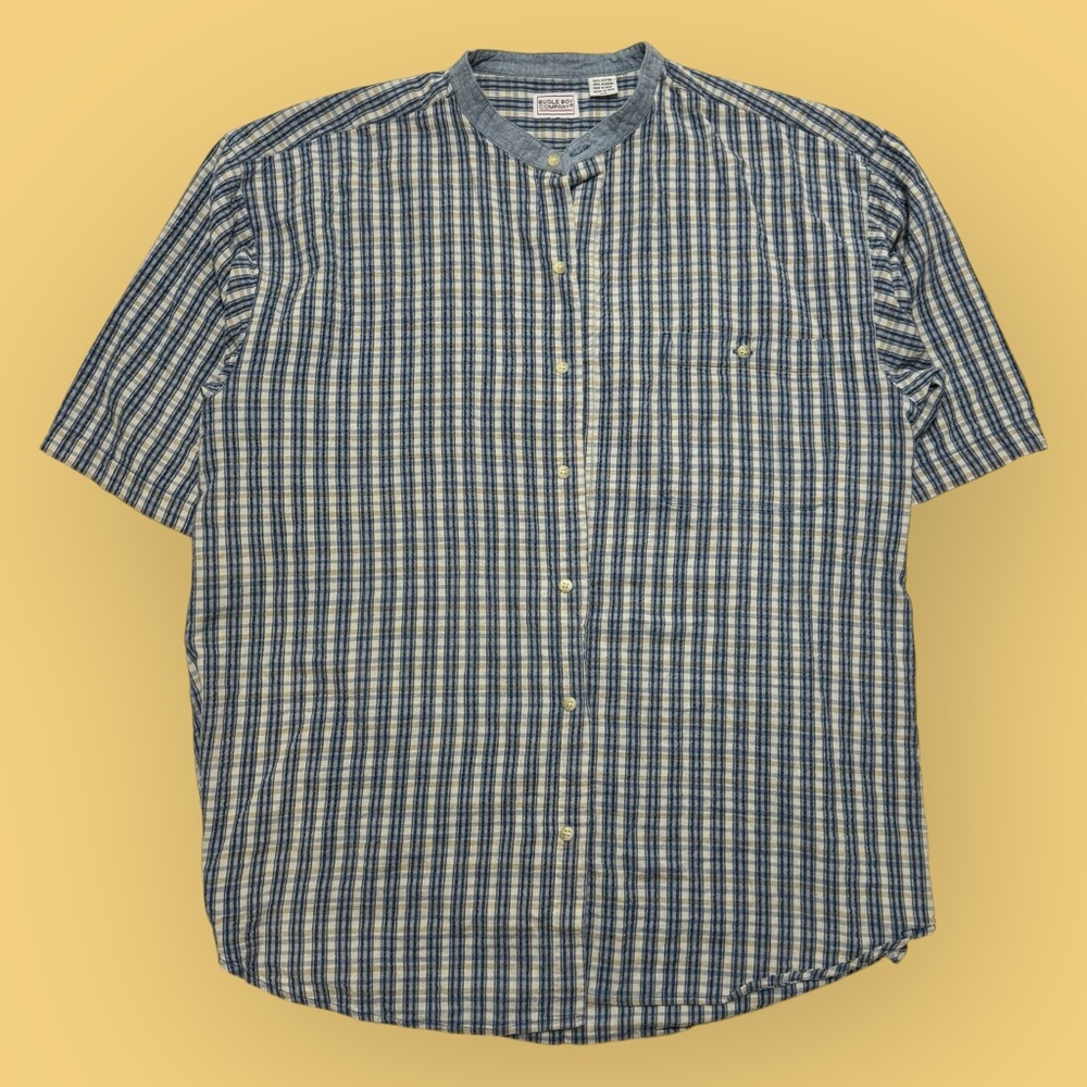 Vintage 90’s Bugle Boy Plaid Button Up